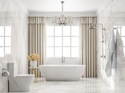 Elegant Bathroom Features